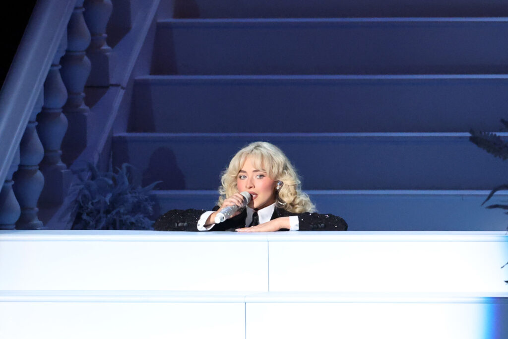 Sabrina Carpenter performs at Grammys