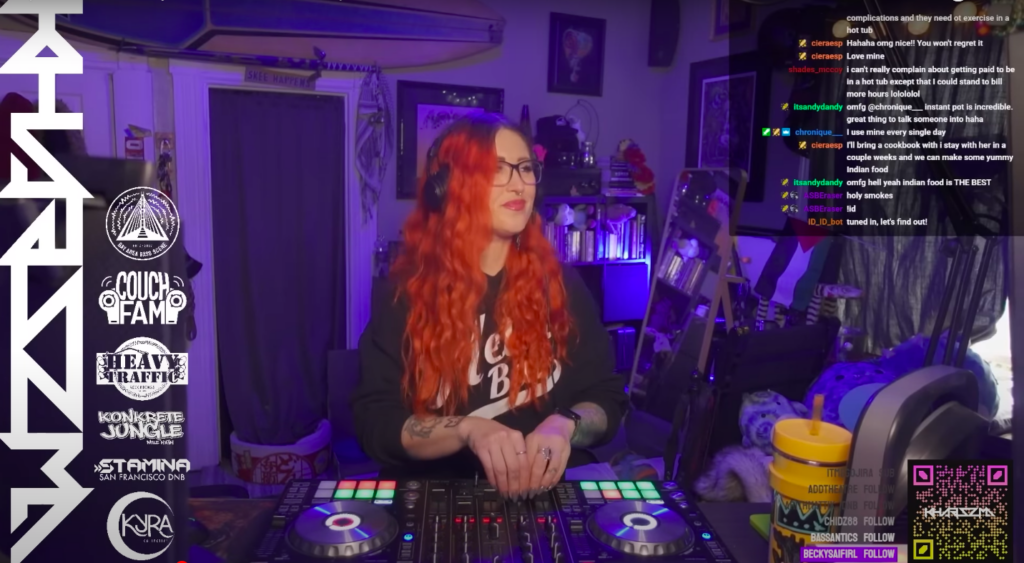 Pictured is a screenshot of @khariszma, during a Liquid Soul Sunday stream. 
