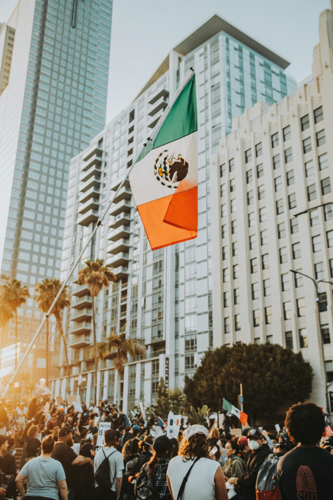 Peaceful Protests in Downtown LA, regarding ICE's arrival.
